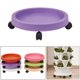 thumbnail image 2 of Bandeja Rodante Para Macetas Con Ruedas Sunnimix Platillo Para Plantas Mover Flores En Maceta Morado, 2 of 8