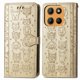 thumbnail image 4 of Funda Cartera FOXDOCK para Motorola Moto G15 , Flip PU con Relieve de Gatos y Perros, Tarjetero y Soporte, 4 of 6
