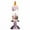 A, variant on Christmas Decorations Christmas Flameless Candles Night Lights Water Glittering Spinning Candles Battery Operated Romantic Candlelight Dinner Ornament Desktop Ornaments Christmas Gifts(100ml)