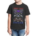 thumbnail image 3 of Skibidi Toilet Titans Vintage Style Boys Graphic Short Sleeve T-Shirt (Black, S-XL), 3 of 4