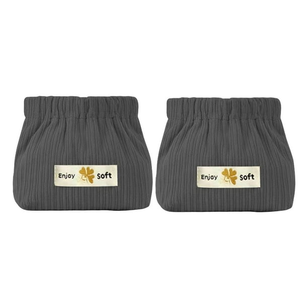 Bolsa de Cosméticos de Pana Jinwen 2 Piezas Gris Oscuro