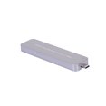 thumbnail image 1 of Tignapoo Boîtier Compact M.2 NVME vers USB-C SSD pour PCI-E SSDs, Alliage d'Aluminium, Plug & Play, Transfert de Données Haute Vitesse, Supporte Protocole NVME, Design Durable et Portable, 1 of 6