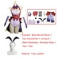 thumbnail image 3 of Disfraz de Cosplay de Genshin Impact Baal Raiden Shogun, vestido de Lolita, kimono, traje de carnaval de Halloween, devolución gratuita, 3 of 5