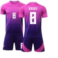 thumbnail image 3 of 2024 camiseta de la Copa de Europa uniforme de fútbol alemán personalizado No. 8 Kroos equipo nacional uniforme de entrenamiento para adultos y niños nuevoHolanda casa número 10 Memphis, 3 of 3