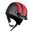 thumbnail image 1 of Transemion Demi-Visage Durable en PU pour Vélo avec Visière Noir Rouge, 1 of 6