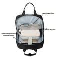 thumbnail image 3 of Multipurpose Water Resistant Lightweight Organized Backpack with Adjustable Straps for 15.6 inch Laptops, Notebooks, Tablets, 3 of 8