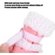 thumbnail image 4 of 2 pares de botas de nieve para mascotas, protectores suaves y cálidos para las patas de los perros, cierre de hebilla con gancho y cordones para perros, gatos, cachorros y gatitos., 4 of 5
