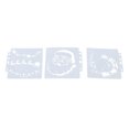 thumbnail image 4 of Plantilla de mandala, plantillas PET reutilizables para nios para jóvenes para manualidades de papel para el hogar para estudio de arte Unbranded 1217210093711, 4 of 8