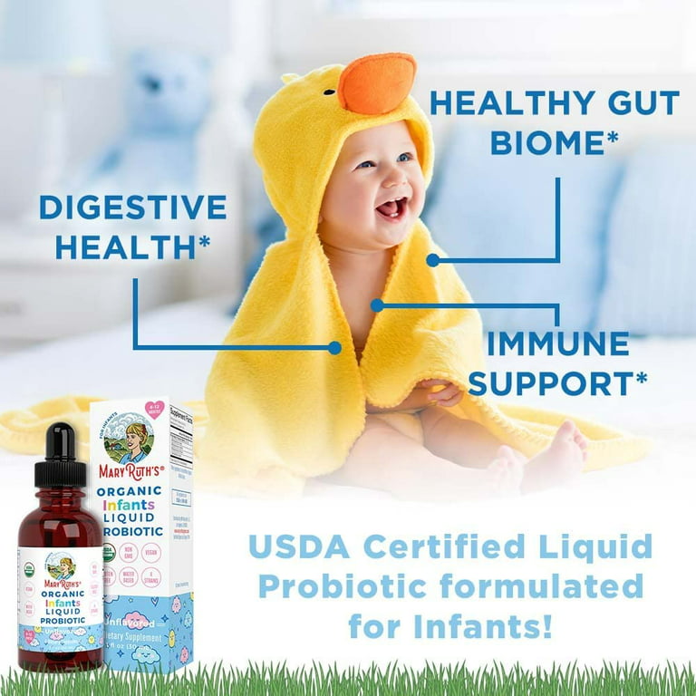  Mama Natural Gotas probióticas para bebés (0.28 onzas líquidas)   4 mil millones de UFC probiótico infantil probado por pediatras ayuda con  el alivio de cólicos para recién nacidos y aliviar
