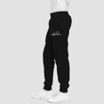 thumbnail image 6 of Blue Sweatpants Boys Fleece Pants Boys Fleece Athletic Sweatpants Kids Active Jogger Pants Running Jogging Pants with Pockets Black 3-4 Years, 6 of 8