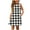 Girls Dresses Black, variant on Sleeveless Dresses for Teens Girls with Pockets Size 3-14 Tweens Juniors Cute Plaid Printed Crewneck Comfort Pullover Vacation Midi Dress