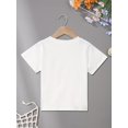 thumbnail image 3 of Toddle Girl's T-shirt, Pencil Pattern, Printed And Watch Out Kindergarten Here I Come With Letters, Soft And Versatile Round Neck, Short Sleeves, 3 of 7