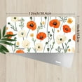 thumbnail image 2 of License Plate, Poppy Pattern Decorative Front,Personalized Stainless Steel License Plate Cover For Men Women,12.2" X 6.2", 2 of 6