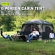 thumbnail image 5 of Carpa HAPPY TRAVEL para 6 Personas, Impermeable, Estilo Cabaña con Cubierta para Lluvia, 5 of 9