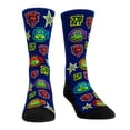 thumbnail image 3 of Unisex Rock Em Socks  Navy Chicago Bears TMNT Three-Pack Crew Sock Set, 3 of 4