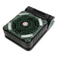 thumbnail image 1 of Ventilador solar portátil recargable, 5200 mAh Tipo C Carga 4 Velocidades Ajustable Sin Escobillas Con Motor de Recarga Solar temporizador LED para acampar, 1 of 7