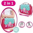 thumbnail image 4 of Jewelry And Cosmetics Boxes For Kids Girls Hairdressing Case Toy Gift For Princess,Rosa, 4 of 7
