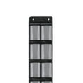 thumbnail image 4 of 12 bolsillos organizador colgante, sobre bolsas de almacenamiento para interior calcetines cosméticos zapatillas horquillas - y Negro Blanco negro perfecl Organizador colgante, 4 of 5
