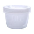 thumbnail image 2 of Hariumiu Kitchen 17oz Food Storage Container with Colander Layer, Refrigerator Fresh-keeping Container Bowl Multifunctional Vegetable Fruit Liquid Storage Container Sealed with Lids Kitchen Essentials, 2 of 10