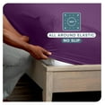 thumbnail image 3 of 2-Pack Fitted Bottom Sheets Twin XL - Premium 1800 Ultra-Soft Wrinkle Resistant Microfiber - Deep Pocket (Twin XL, Plum), 3 of 8