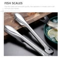 thumbnail image 2 of MLINS Stainless Steel Fish Scaler with Comfortable Handle for Home Use Silver Color, 2 of 8