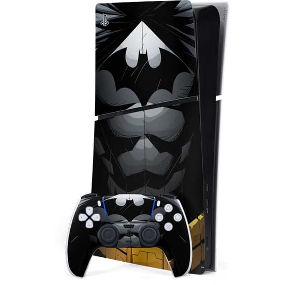 Skinit DC Comics Batman Chest Comic art PS5 Slim Digital Edition Bundle Skin
