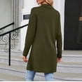 thumbnail image 4 of Kaemgyyd Women Long Cardigan Lightweight Open Front Flowy Coats Casual Long Sleeve Trendy Cardigans with Button S-2Xl, 4 of 4
