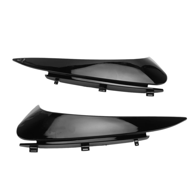 Rear Bumper Vent Flap, Rear Bumper Vent Cover 2PCS Easy To Install ABS Material For C-Class C205 Coupe A205 -Lin