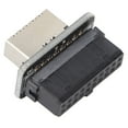thumbnail image 2 of Adaptador USB Bling Bling 19P/20P a interfaz tipo E y tipo C, 2 of 12