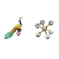 thumbnail image 1 of Escultura De Esfera De Pavo Real, Figura Decorativa Moderna Para Jardín, Patio, Escritorio, Oficina, Estante, Sala De Estar, Decoración Del Hogar, Artesanía, Estatua, 1 of 8