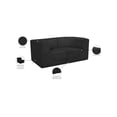 thumbnail image 2 of Meridian Furniture Ollie Black Boucle Fabric Modular Sofa, 2 of 11