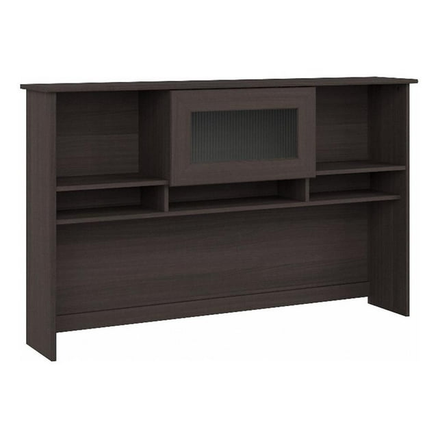 Cabot Hutch for Corner Desk or L Desk in Heather Gray - Engineered Wood