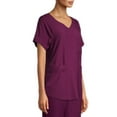 thumbnail image 2 of ClimateRight by Cuddl Duds Short Sleeve V-Neck Scrub Top (Women's ), 2 of 6