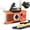 Orange, variant on Emergency Weather Radio with AM/FM/WB, 10000mWh Portable Power Bank, 3 Charging Modes,USB, Solar & Hand Crank, Waterproof Flashlight & LED Reading Light, SOS Alarm for Camping, Hurricane