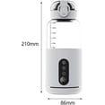 thumbnail image 3 of Portable Water Warmer Rechargeable For Formula, Milk, Precise Temp Control, 300ml Portable Instant Water Warmer For Travel, 3 of 5