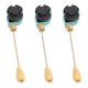thumbnail image 5 of Interruptor De Cadena De Tracción Para Luz De Techo, 250 V 125 V Interruptor De Cadena De Tracción De Fácil Instalación Ajuste De 3 Velocidades 4 Cables Para Lámpara De Techo, 5 of 7