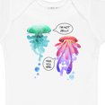 thumbnail image 4 of Inktastic Funny I'm Not Jelly Jellyfish in Blue and Pink Boys or Girls Baby Bodysuit, 4 of 5