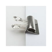 Business Source, BSN58503, Bulldog Grip Clips, 12 / Box, Silver