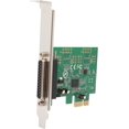 Syba 1 Port Parallel DB25 LPT Printer PCIe x1 with Low Bracket, Support