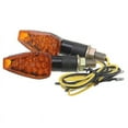 thumbnail image 3 of 2Pcs Motorcycle Turn Signal Lights 14 LEDs Waterproof Turn Signal Indicators Amber Light Universal, 3 of 3