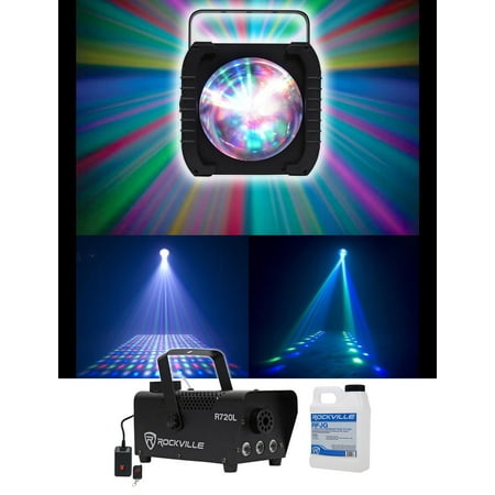 American DJ ADJ REVO 4 IR RGBW LED DMX DJ/Club Light Moonflower Effect+Fogger
