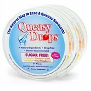Queasy Drops Sugar Free | 3 Pack: 21 Drops Each | Nausea Relief (Chemo, Motion Sickness, Hangover etc.) | Drug Free & Gluten Free | Five Flavors: Ginger, Papaya, Cola, Banana, & Raspberry