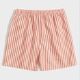 thumbnail image 4 of XIAONU Breathable Athletic Shorts for Women Vertical Stripe Soft Summer Training Bottoms, 4 of 6