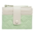 thumbnail image 1 of Laklulu Carteras Mujer Cartera pequeña para Mujer Organizador de Cuero PU Monedero con Cremallera Bolso pequeño Plegable, 11,2 * 8 * 2 cm, 1 of 6