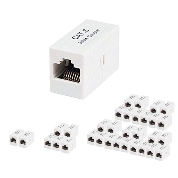 iMBAPrice Premium RJ45 Coupler Cat6 Cable Extender Female to