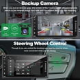 thumbnail image 6 of Car Stereo Radio for Toyota 4Runner 2003-2009, for Tundra 2003-2006, for Sequoia 2003-2007,Support Carplay& Android Auto, Bluetooth&Voice Control, Back-up Camera& Steering Wheel Control,GPS,FM Radio, 6 of 7