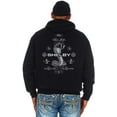 thumbnail image 2 of JH Design Group Men's Carroll Shelby Pullover Hoodie Front and Back Logo Sweatshirt, 2 of 5