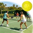 thumbnail image 4 of 4-12PC Pickleball Training Ball Quiet Foam Noise Reducing Soft Practice Balls Standard-Sized Indoor Warm-Up Solution for Beginners Professionals Use Living Room Backyard PU Foam Lightweight, 4 of 8