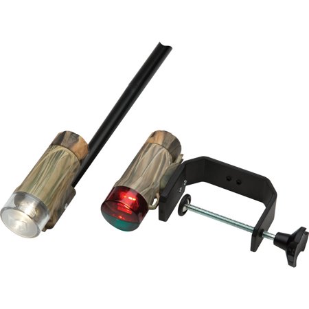UPC: 0022697141910 | Attwood 14191-7 Clamp-On Portable Marine Boat Navigation Light Kit