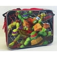thumbnail image 3 of Ninja Turtles Canvas 3D Embossed Insulated Lunch Bag Box School Food Snacks, 3 of 3